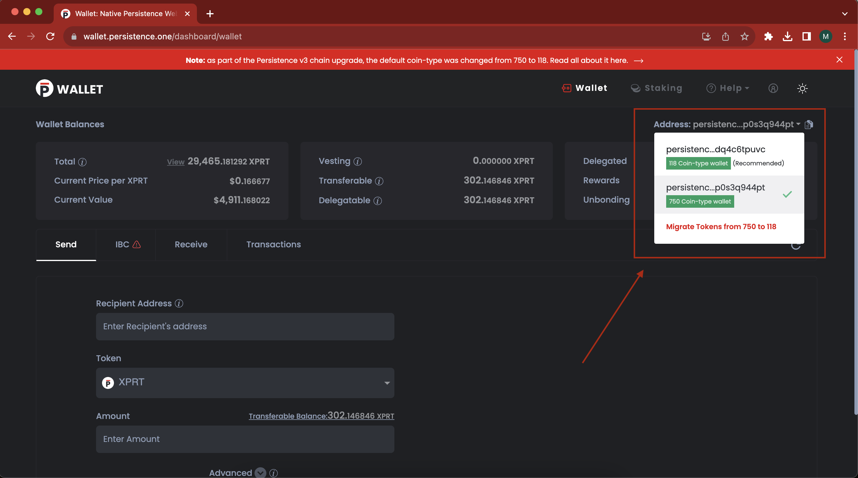 Persistence Wallet | Persistence Docs