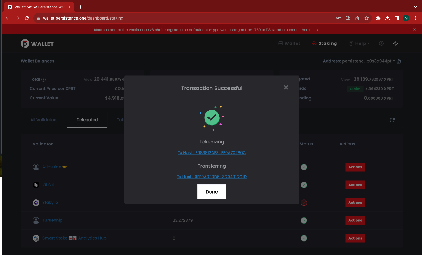 Persistence Wallet | Persistence Docs