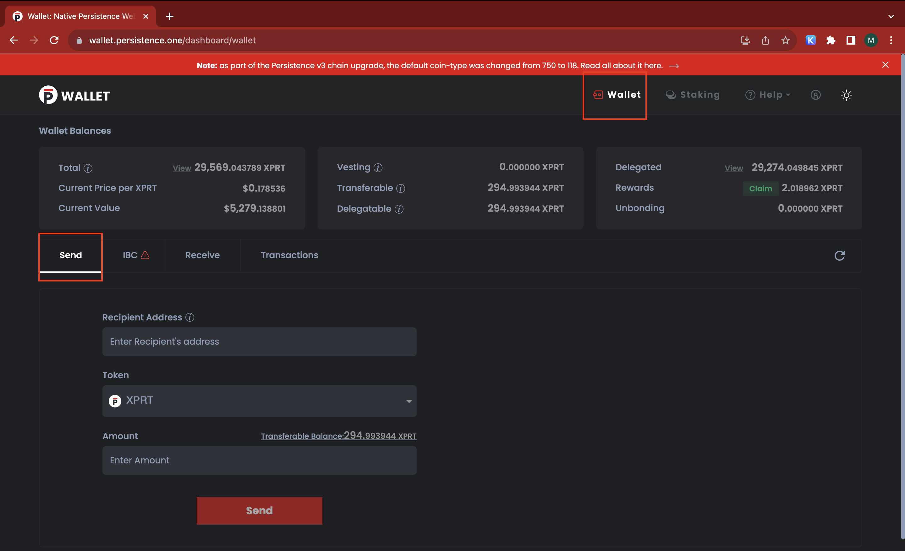Ledger Hardware Wallet | Persistence Docs